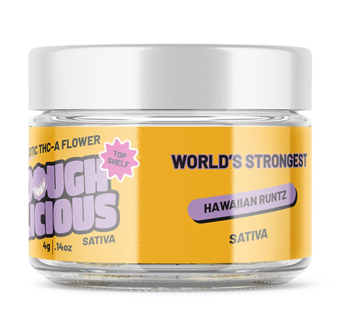 Doughlicious Exotic Flower | 4G Jars | Multiple Strains