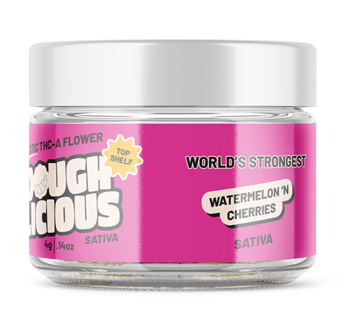 Doughlicious Exotic Flower | 4G Jars | Multiple Strains